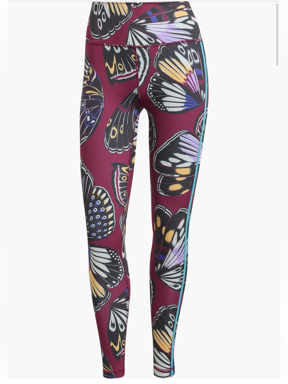 Adidas x FARM Rio Butterfly Tight Fit Leggings Size Small NWT